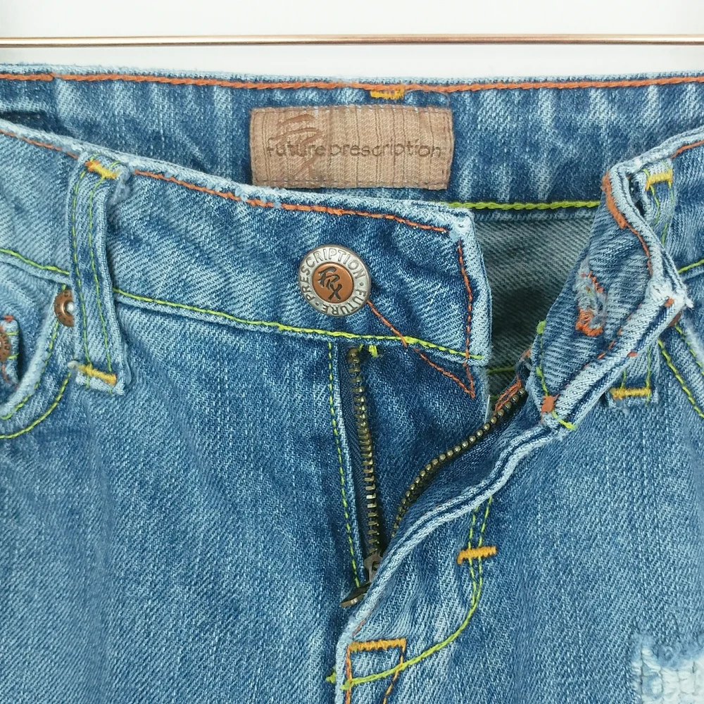 Vintage | Future Rx Olivia Reconstructed Low-Rise Jeans - Picture 7 of 8